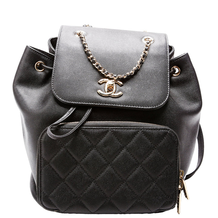 Business Affinity Backpack Caviar 24M Black