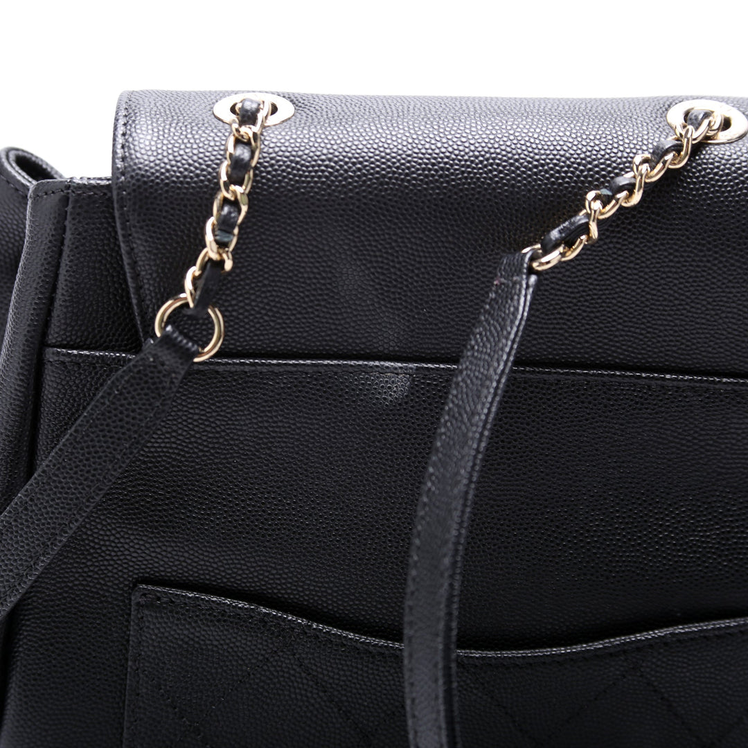Business Affinity Backpack Caviar 24M Black
