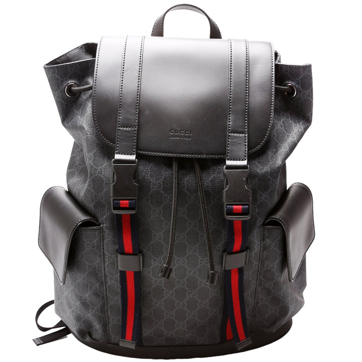 495563 GG Supreme Backpack Black
