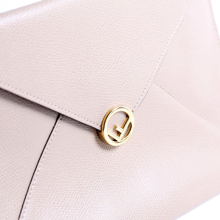 8N0152 F Is Fendi Envelope Flat Pouch Taupe