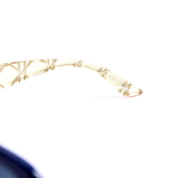 Top quality Diorladylady10 Resin Cannage Sunglasses Navy/Pink