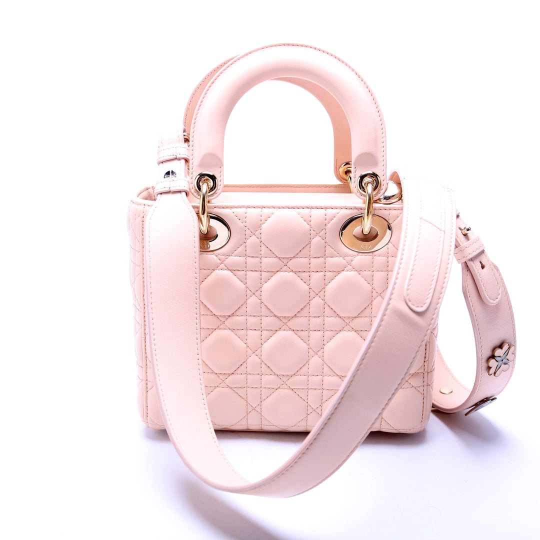 Lady Top quality Dior My AbcTop quality Dior Small Cannage Lambskin Pink