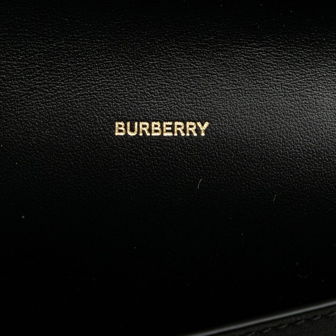 BURBERRY House Check Wallet on Strap Crossbody Bag