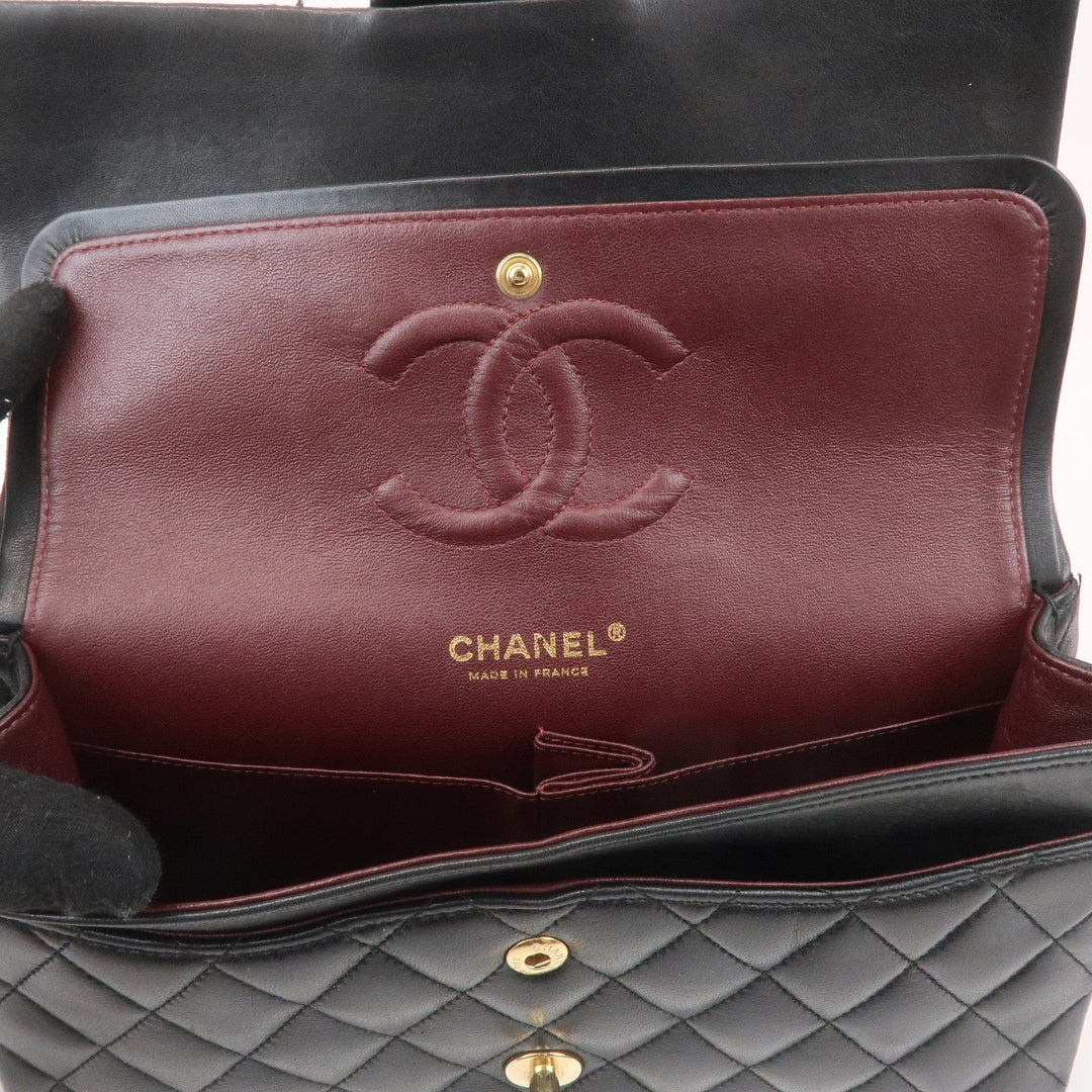 Top Quality Chanel Matelasse 25 Lamb Skin Double Flap Shoulder Bag A01112