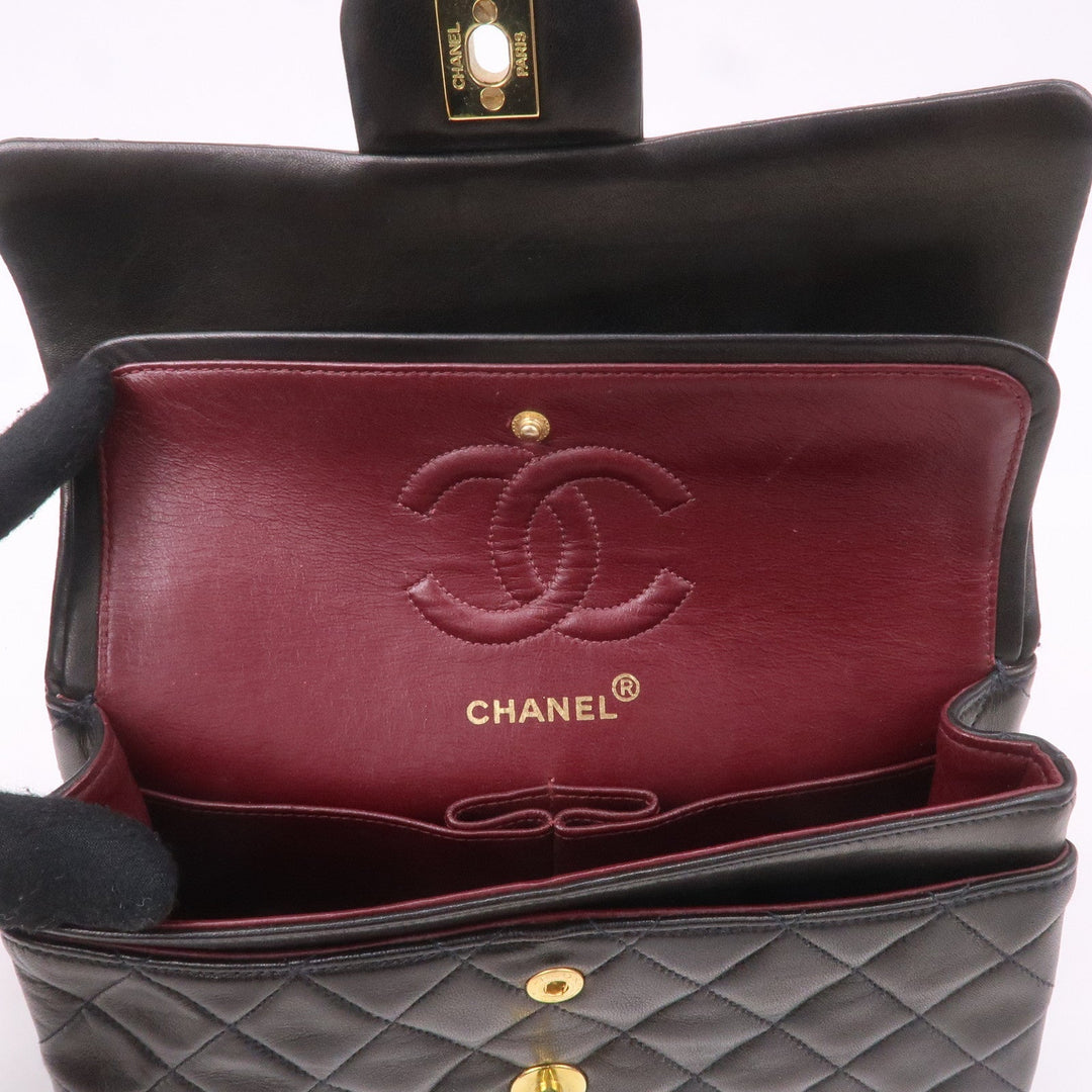 Top Quality Chanel Matelasse Lamb Skin 23 Double Flap Shoulder Bag A01113