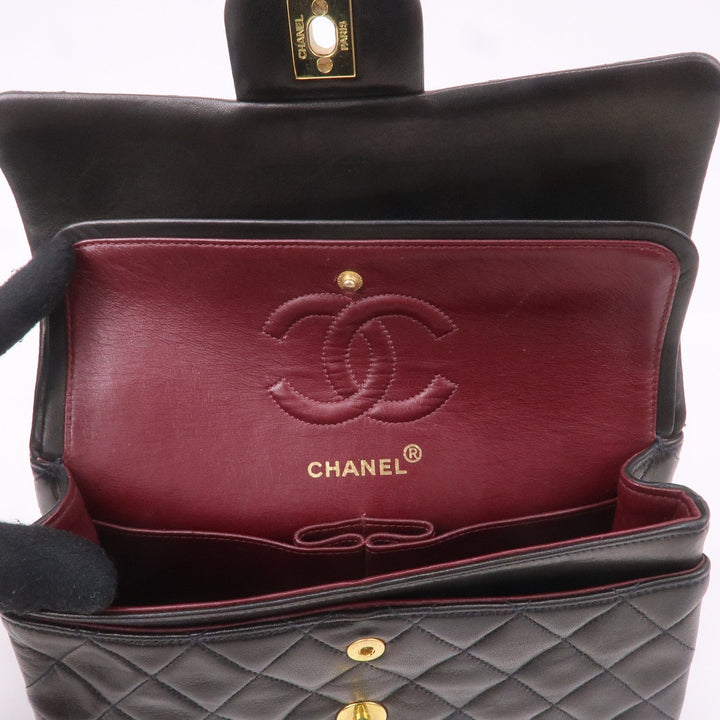 Top Quality Chanel Matelasse Lamb Skin 23 Double Flap Shoulder Bag A01113