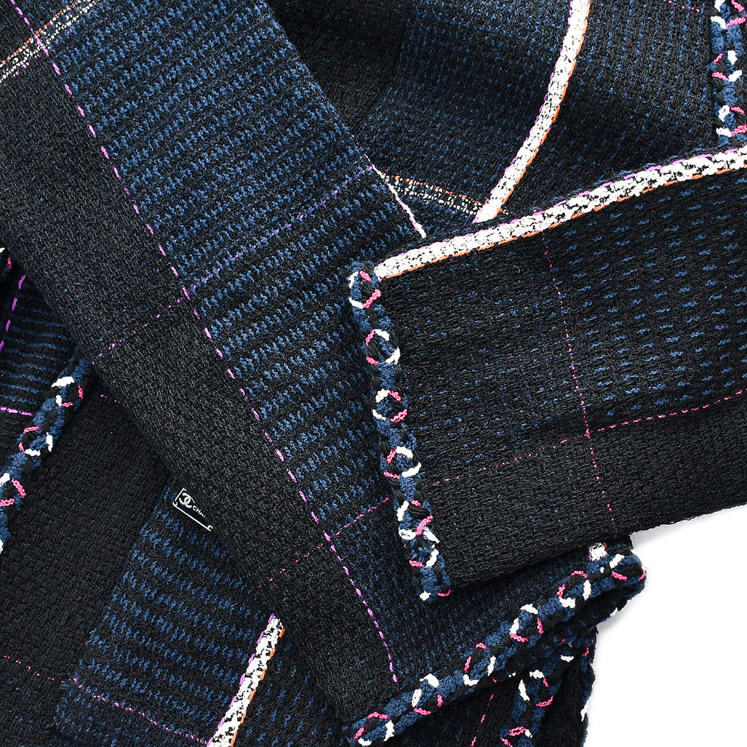 Top Quality Chanel Cruise 2007 tweed open-front jacket skirt suit #36 #40