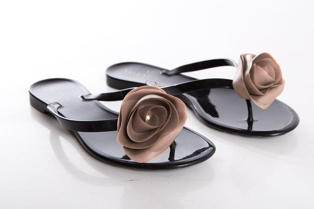 Valentino Black Sandals SZ 36