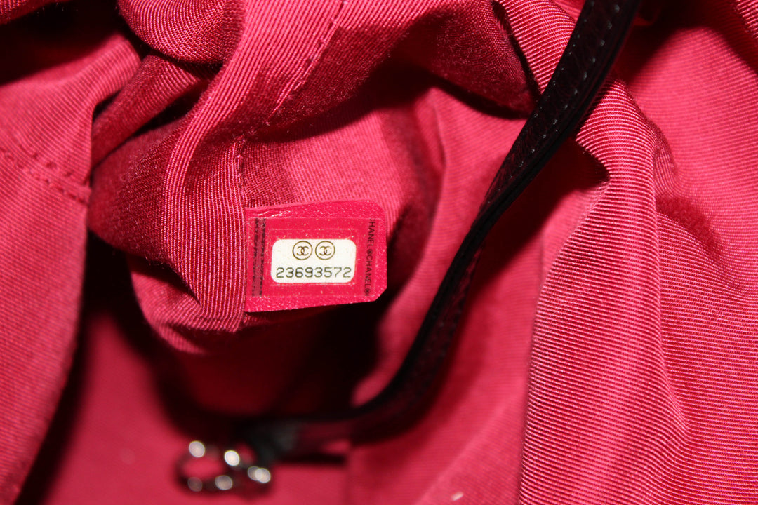 Top Quality Chanel Black Aged Calfskin Quilted Large Gabrielle Shopping Tote
