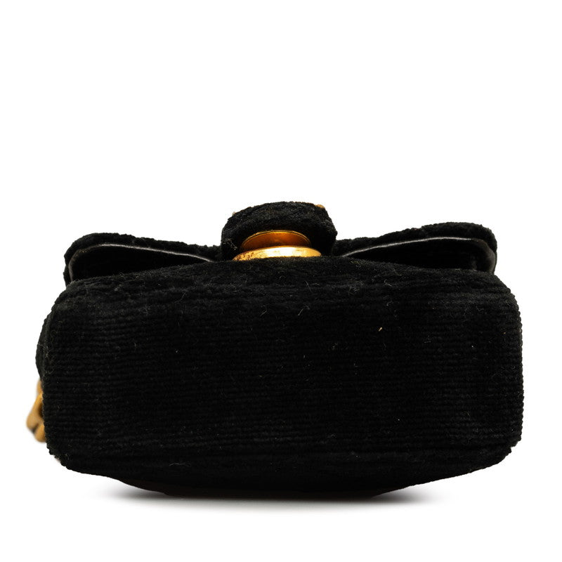 Top Quality Chanel Cocomark Gold  Chain houlder Bag  Bag Black   CHANEL