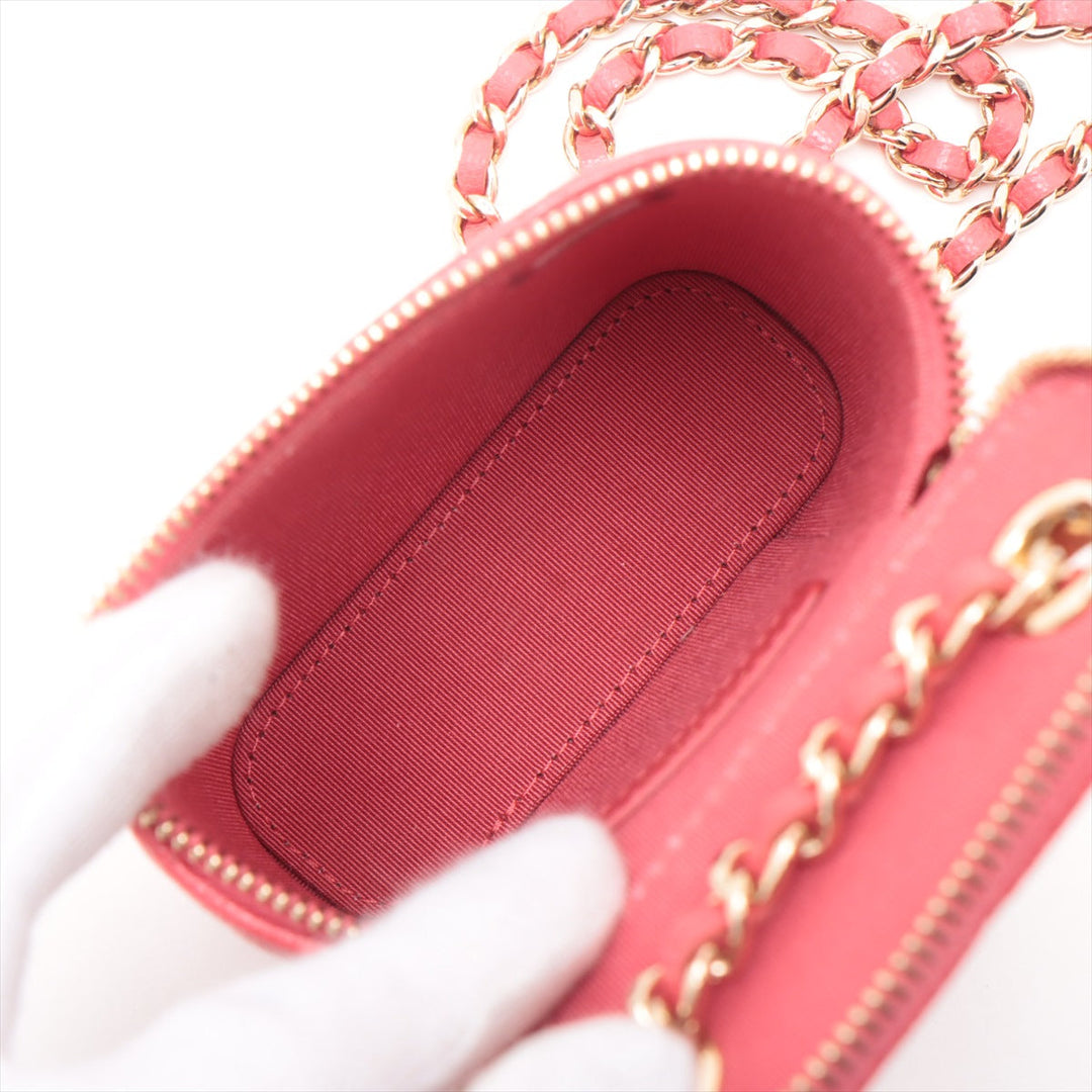 Top Quality Chanel Matrasse Caviar S Chain Shoulder Bag Pink G