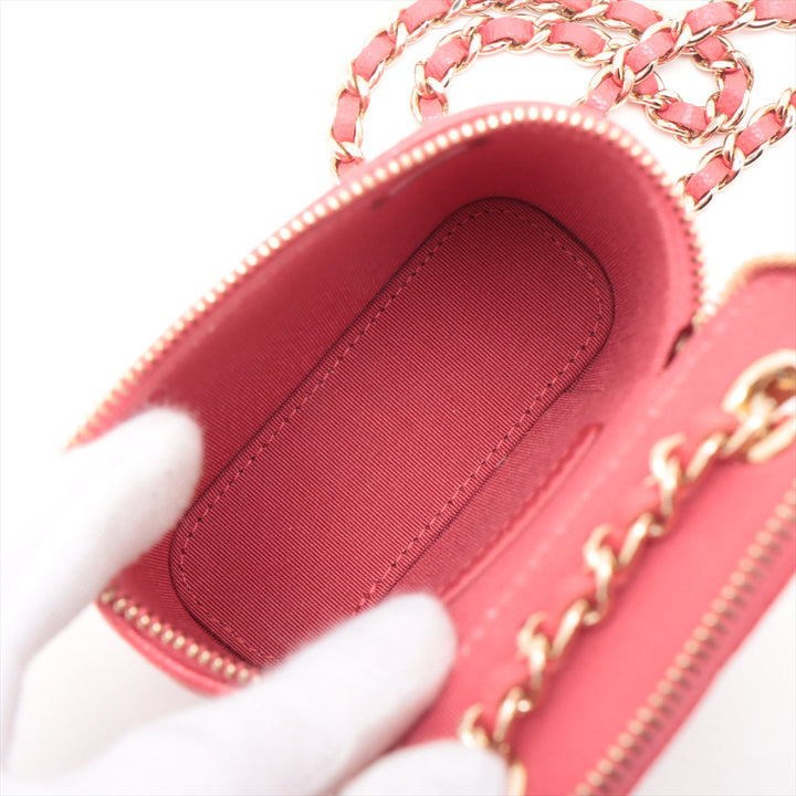 Top Quality Chanel Matrasse Caviar S Chain Shoulder Bag Pink G