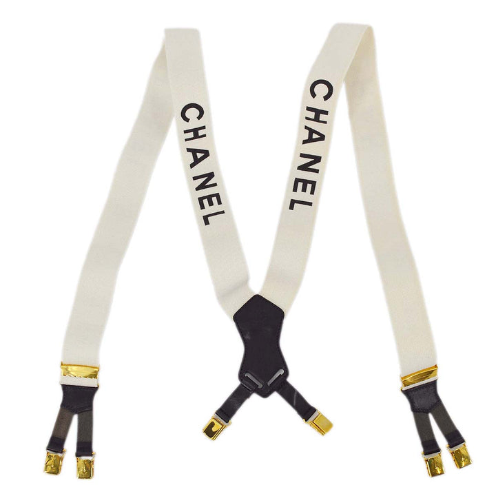 Top Quality Chanel Black Suspenders Small New 15 Small New