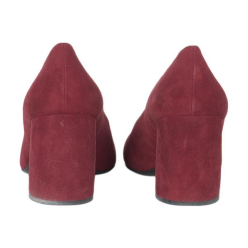 Prada Suede Block Heel Pumps - New Condition