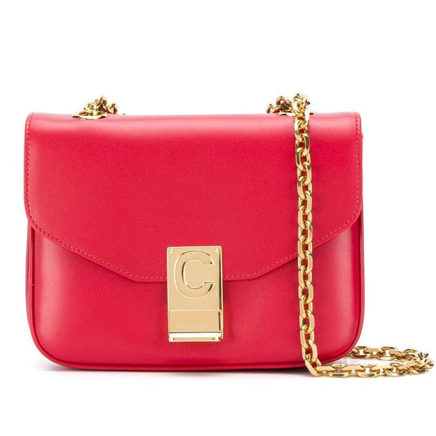 Top Quality Celine Mini C Red Crossbody Bag