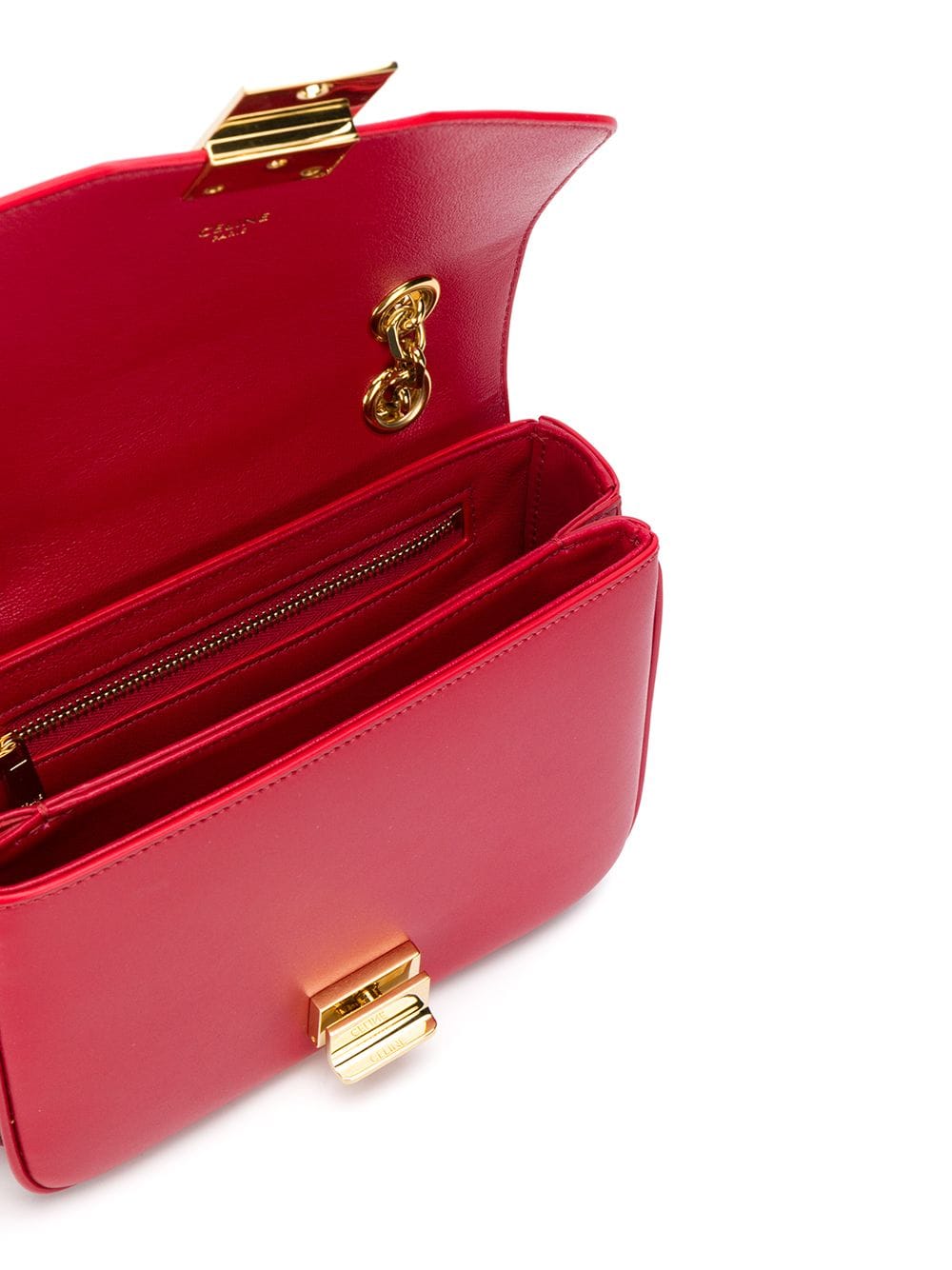 Top Quality Celine Mini C Red Crossbody Bag