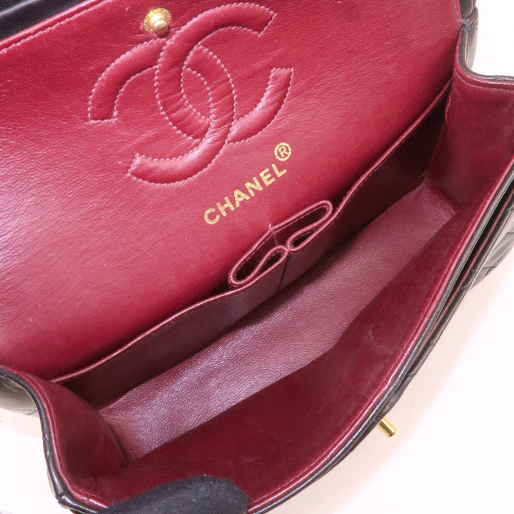 Top Quality Chanel Matelasse Lamb Skin 23 Double Flap Shoulder Bag A01113