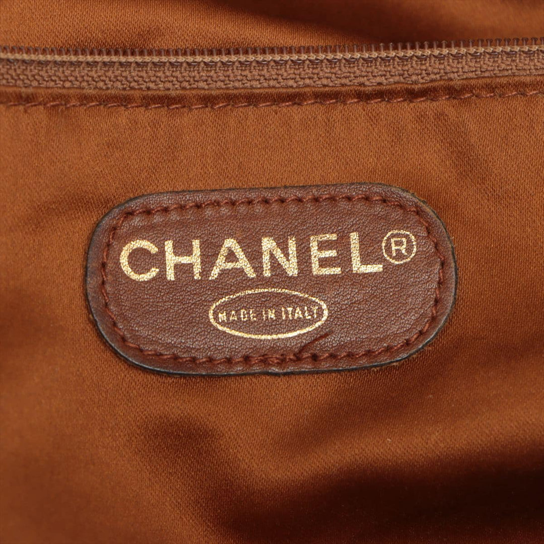 Top Quality Chanel Triple Coconut Shoulder Bag Brown Silver Gold  2nd