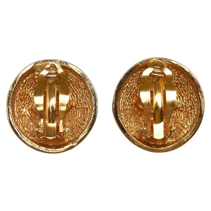 Top Quality Chanel Matrases Cocomark Earrings Gold   Chanel