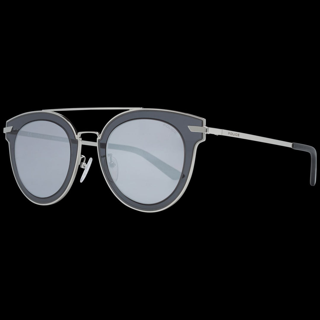 Police Silver Men Men's Sunglasses