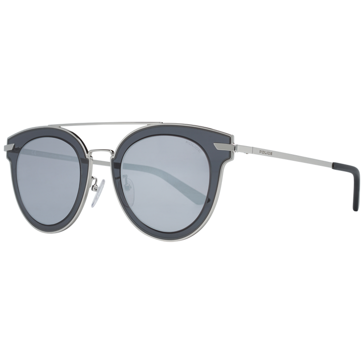 Police Silver Men Men's Sunglasses