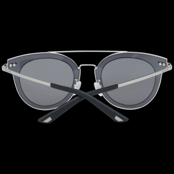Police Silver Men Men's Sunglasses