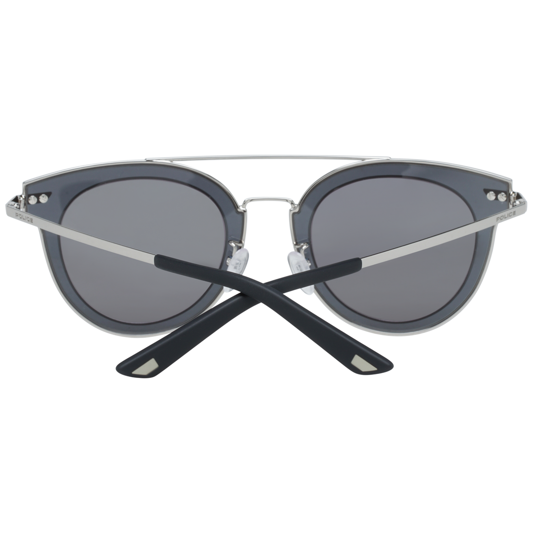 Police Silver Men Men's Sunglasses