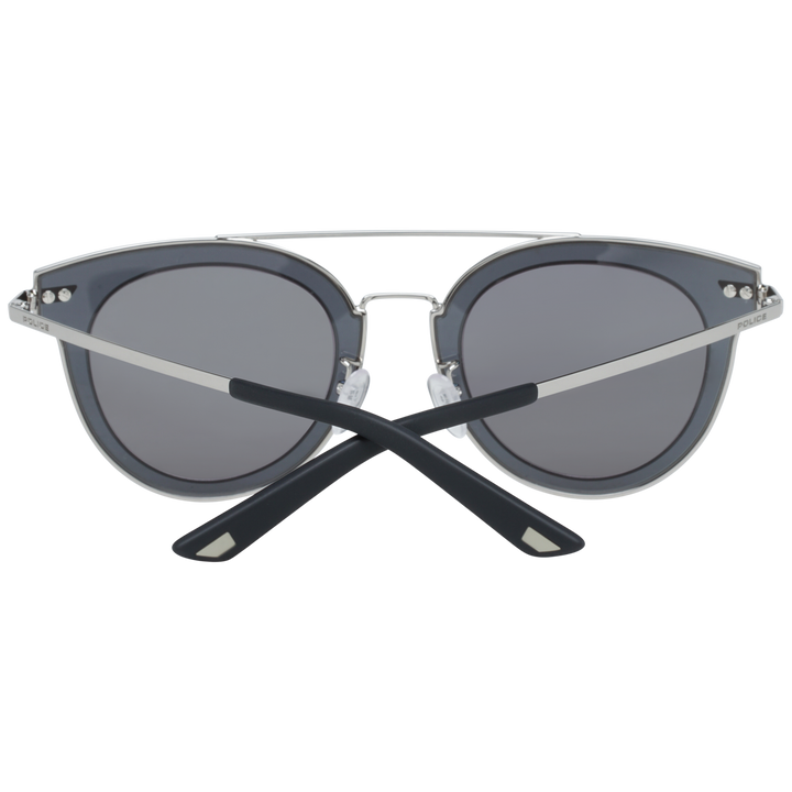 Police Silver Men Men's Sunglasses