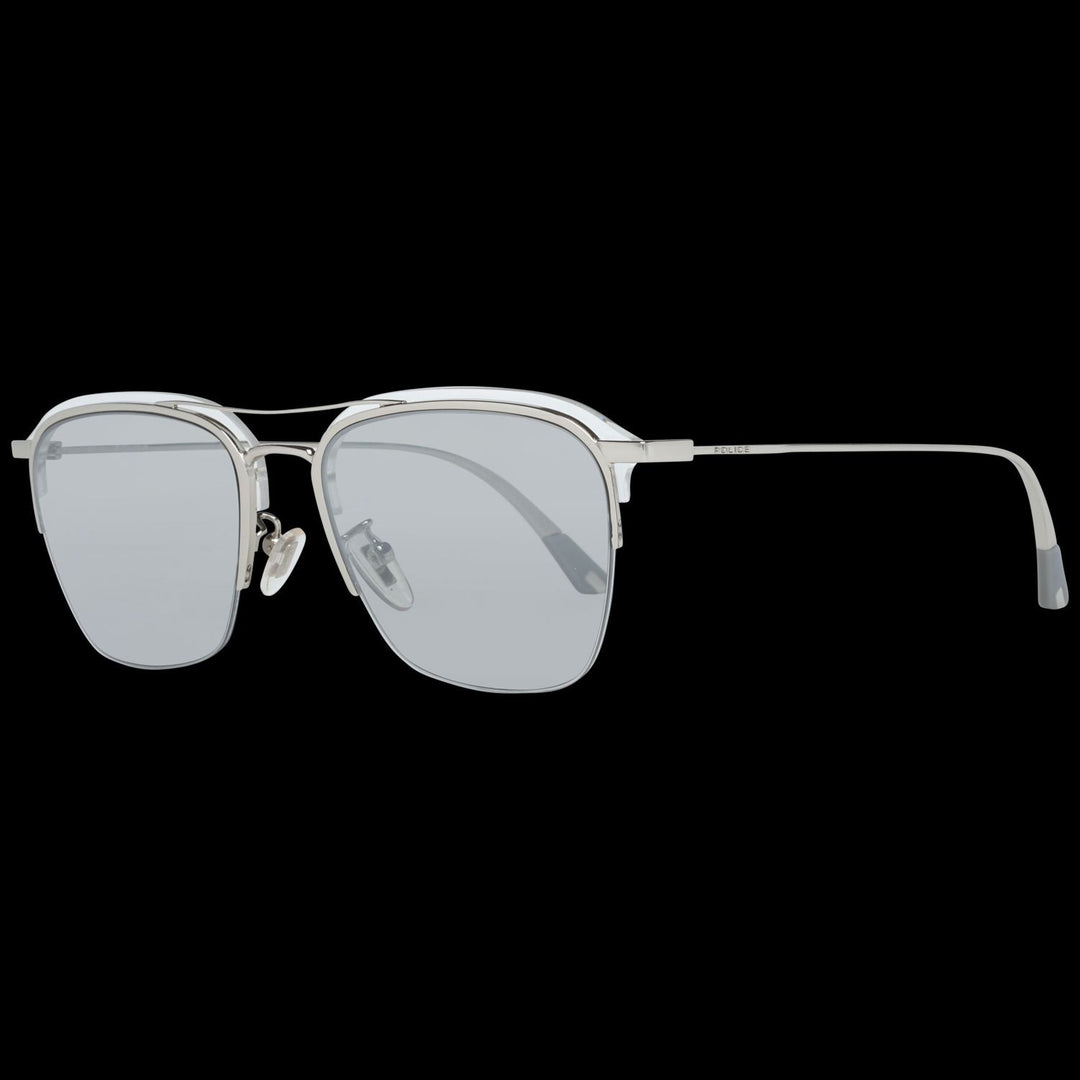 Police Silver Men Men's Sunglasses