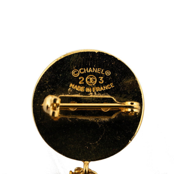 Top Quality Chanel Vintage Mattress Coconut Marks Medal Brochure Gold Mackie  CHANEL