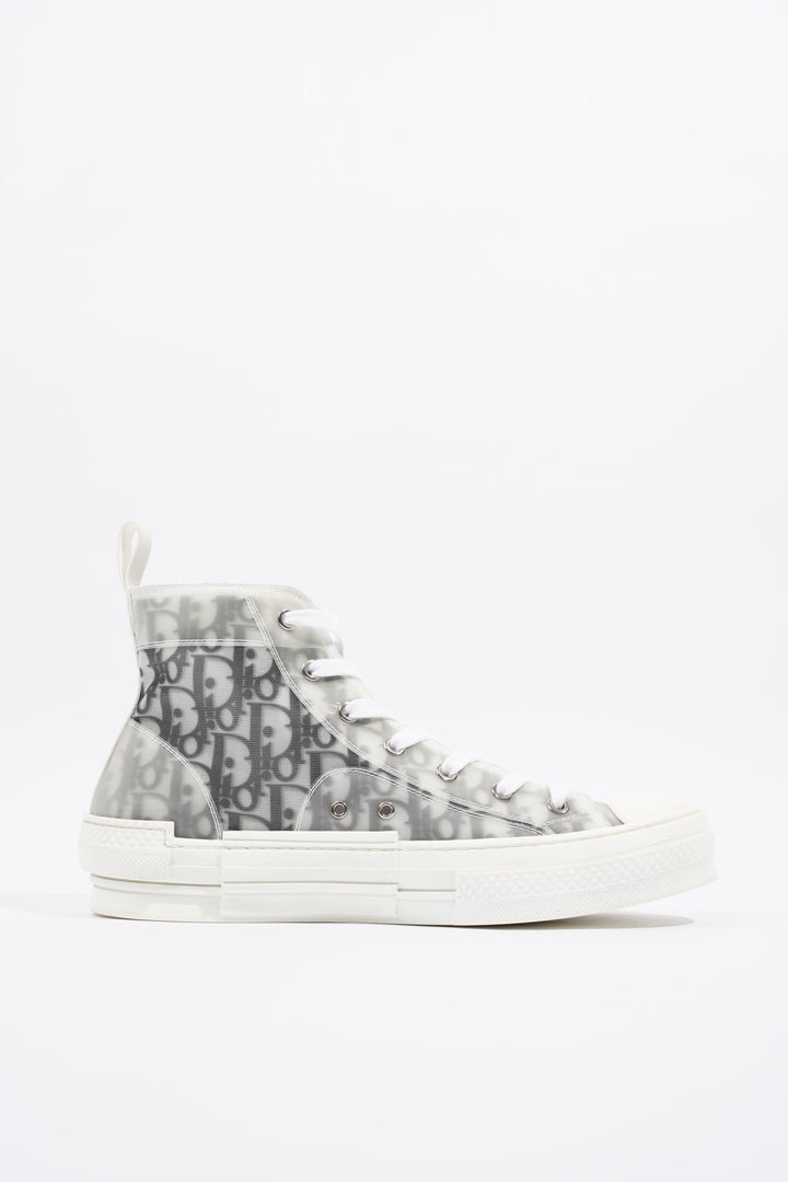 Christian Dior B23 Hightops Grey Oblique / White Mesh EU 42 UK 8