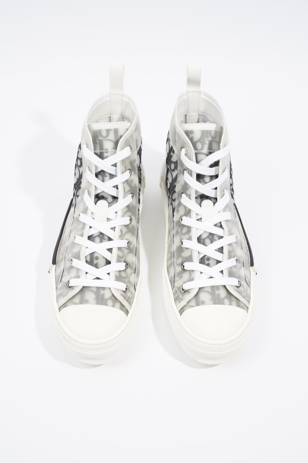 Christian Dior B23 Hightops Grey Oblique / White Mesh EU 42 UK 8