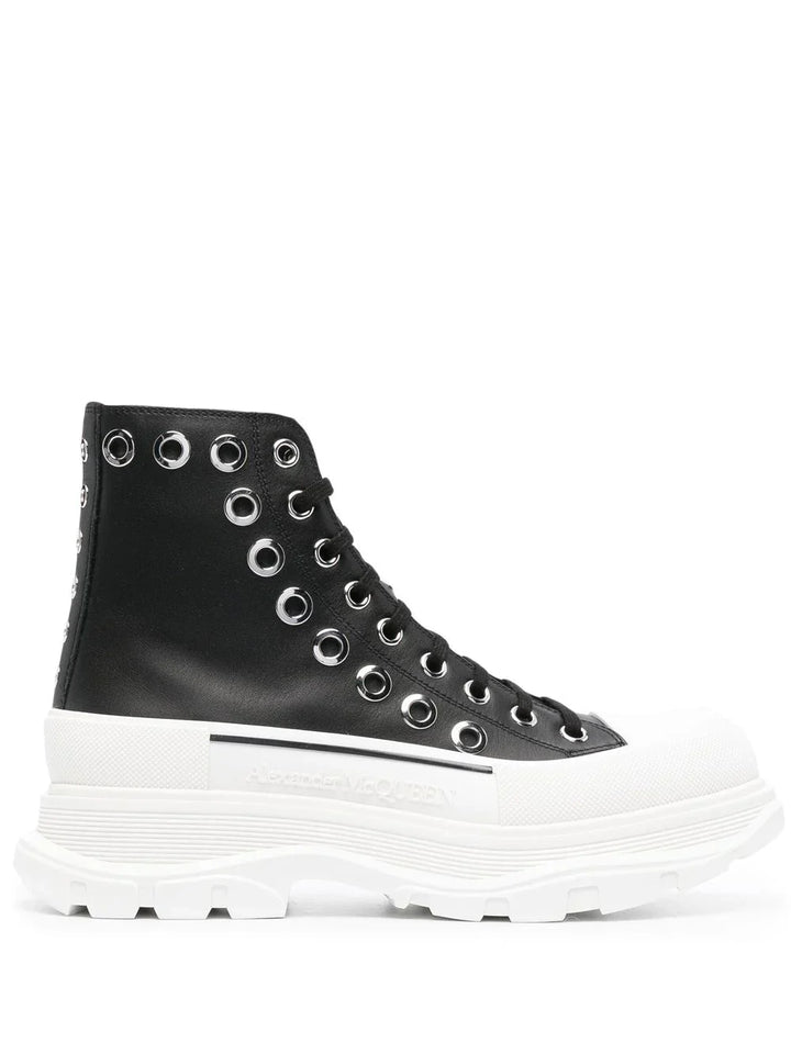 JOEY EYELET DETAIL SNEAKERS