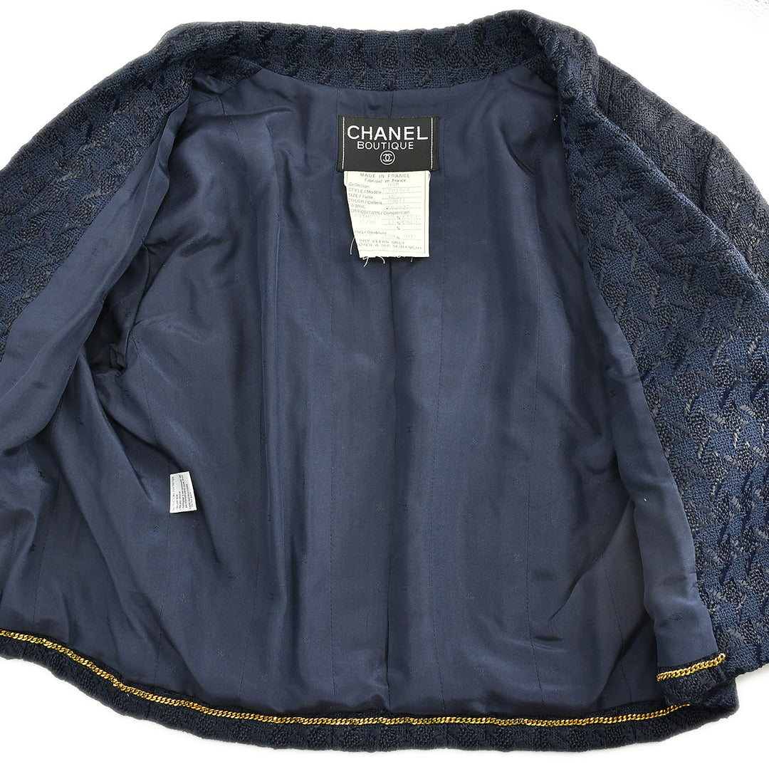 Top Quality Chanel Skirt Navy 93P #44