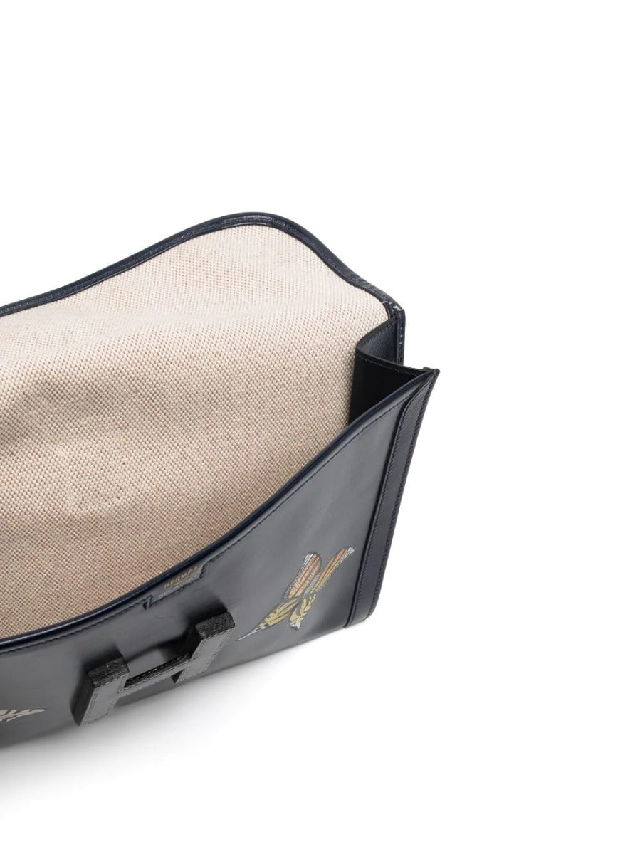 Top quality Hermes Butterfly Customized Navy Box Jige PM