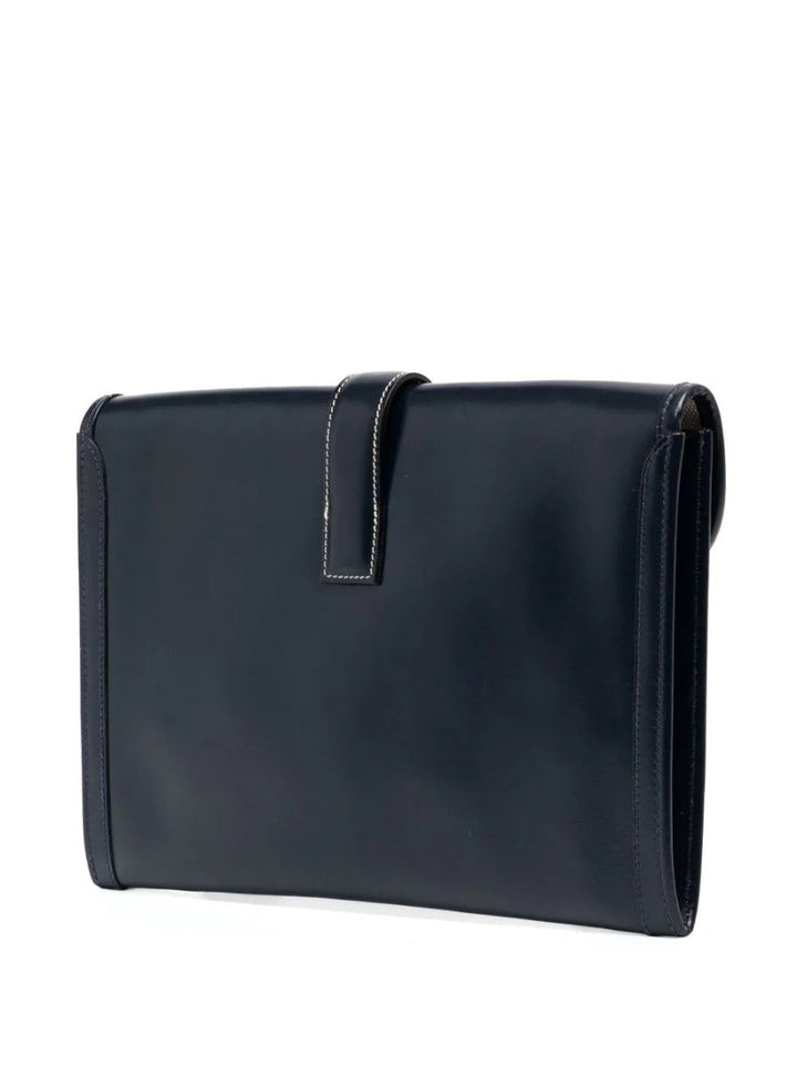 Top quality Hermes Butterfly Customized Navy Box Jige PM