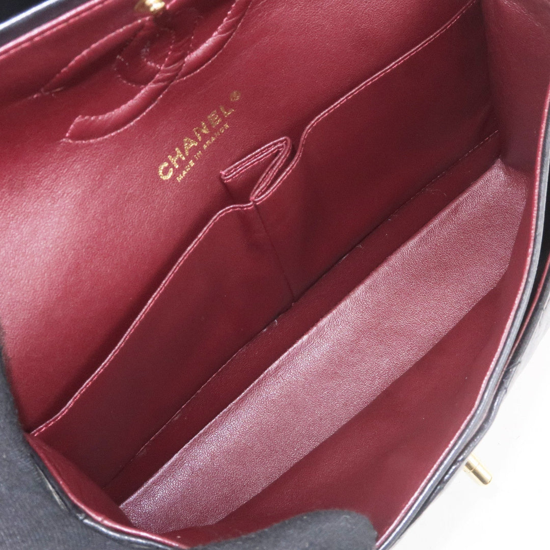 Top Quality Chanel Matelasse 25 Lamb Skin Double Flap Shoulder Bag A01112