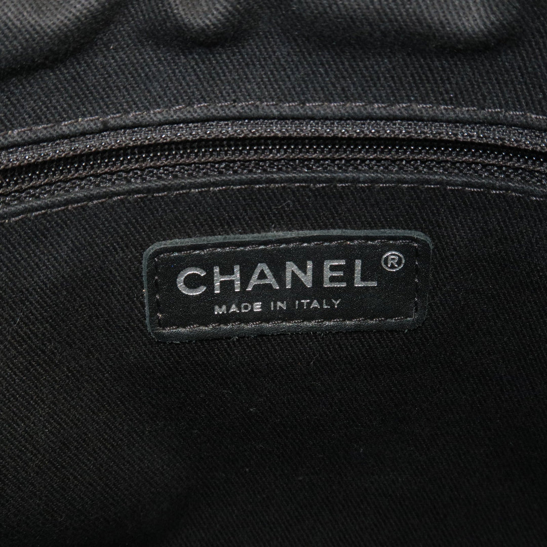 Top Quality Chanel Matelasse Caviar Skin Chain Tote Bag Shoulder Bag Black