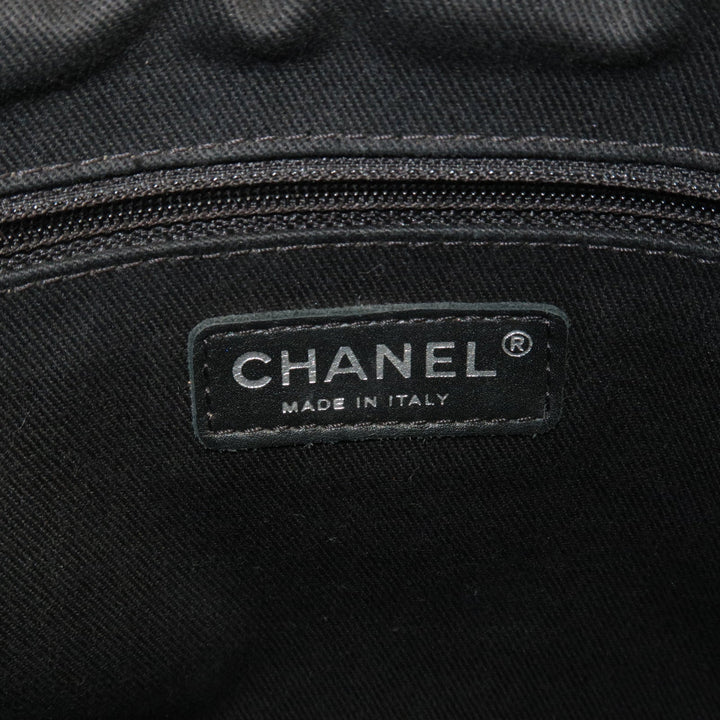 Top Quality Chanel Matelasse Caviar Skin Chain Tote Bag Shoulder Bag Black