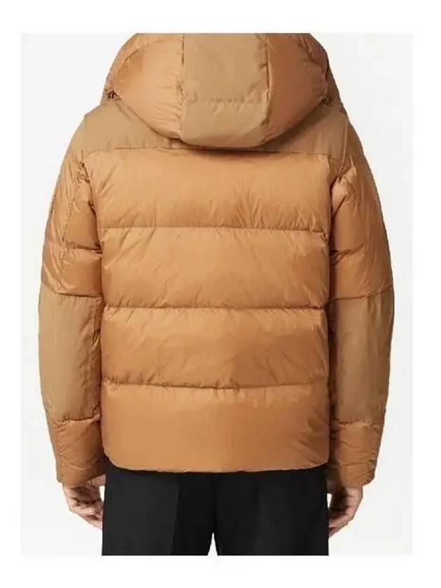 Burberry Detachable Sleeve Hooded Padding Beige