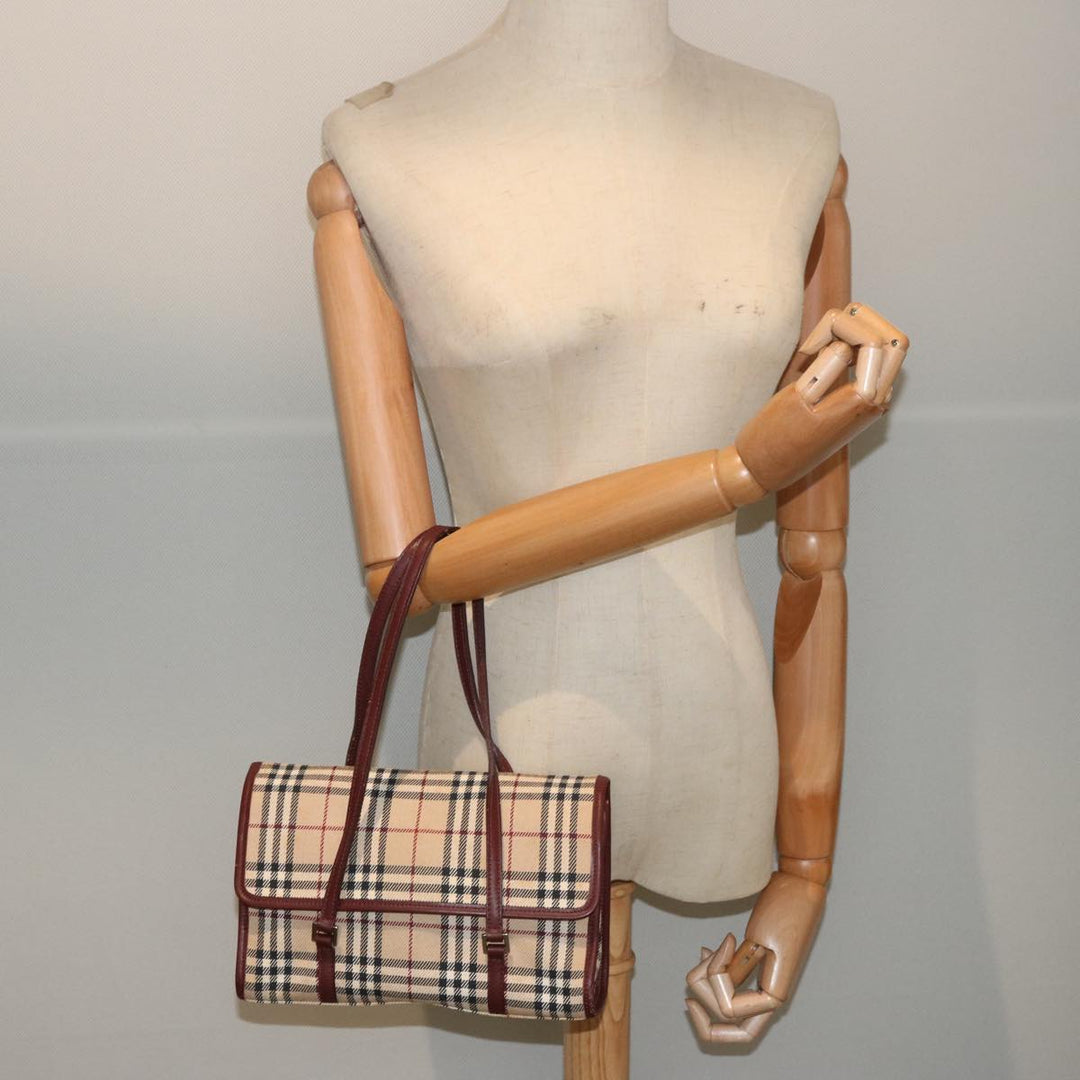 BURBERRY Nova Check Shoulder Bag