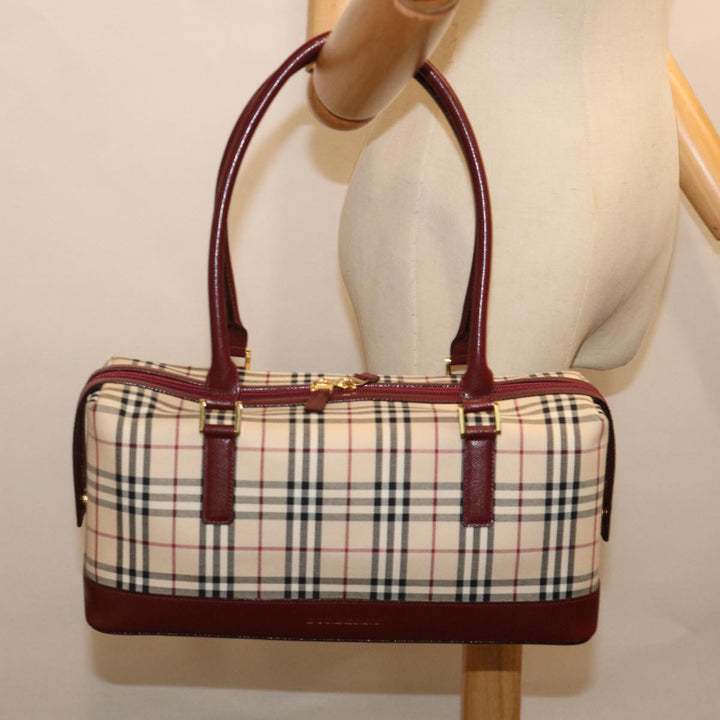 BURBERRY Nova Check Handbag