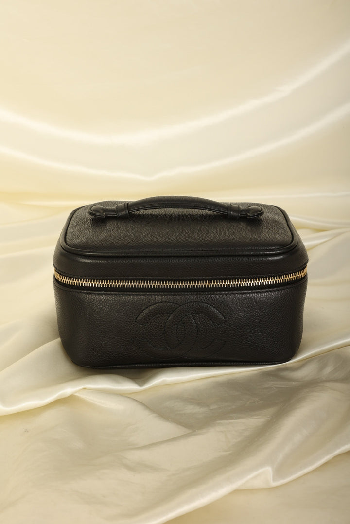 Top Quality Chanel Caviar Mini Timeless Vanity
