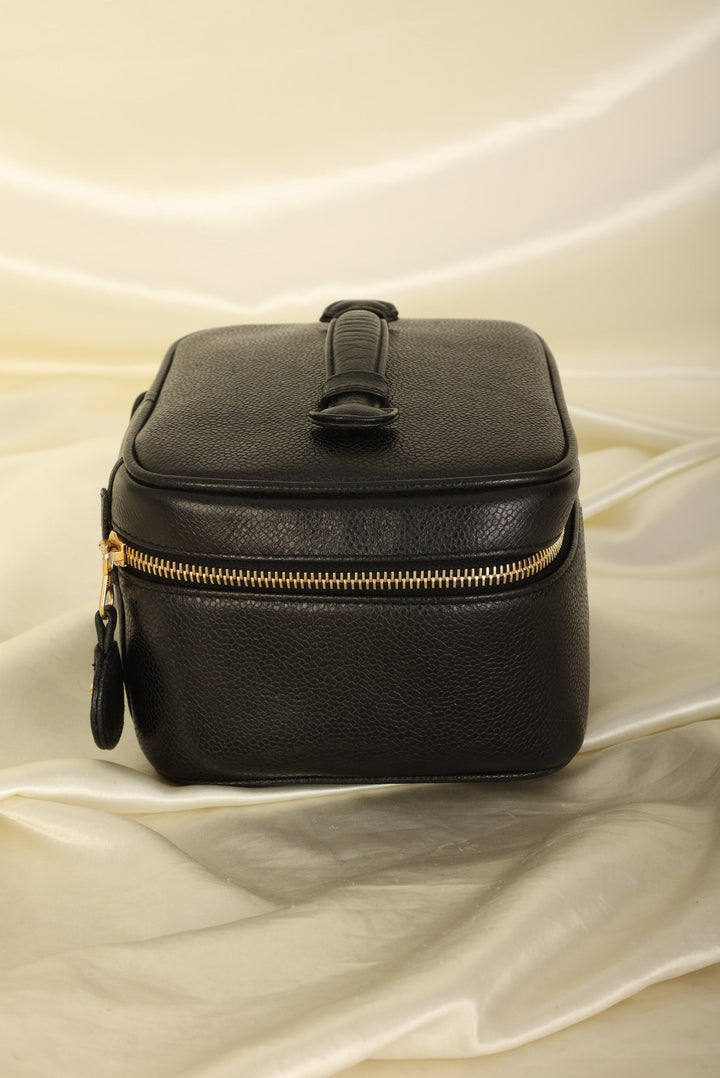 Top Quality Chanel Caviar Mini Timeless Vanity