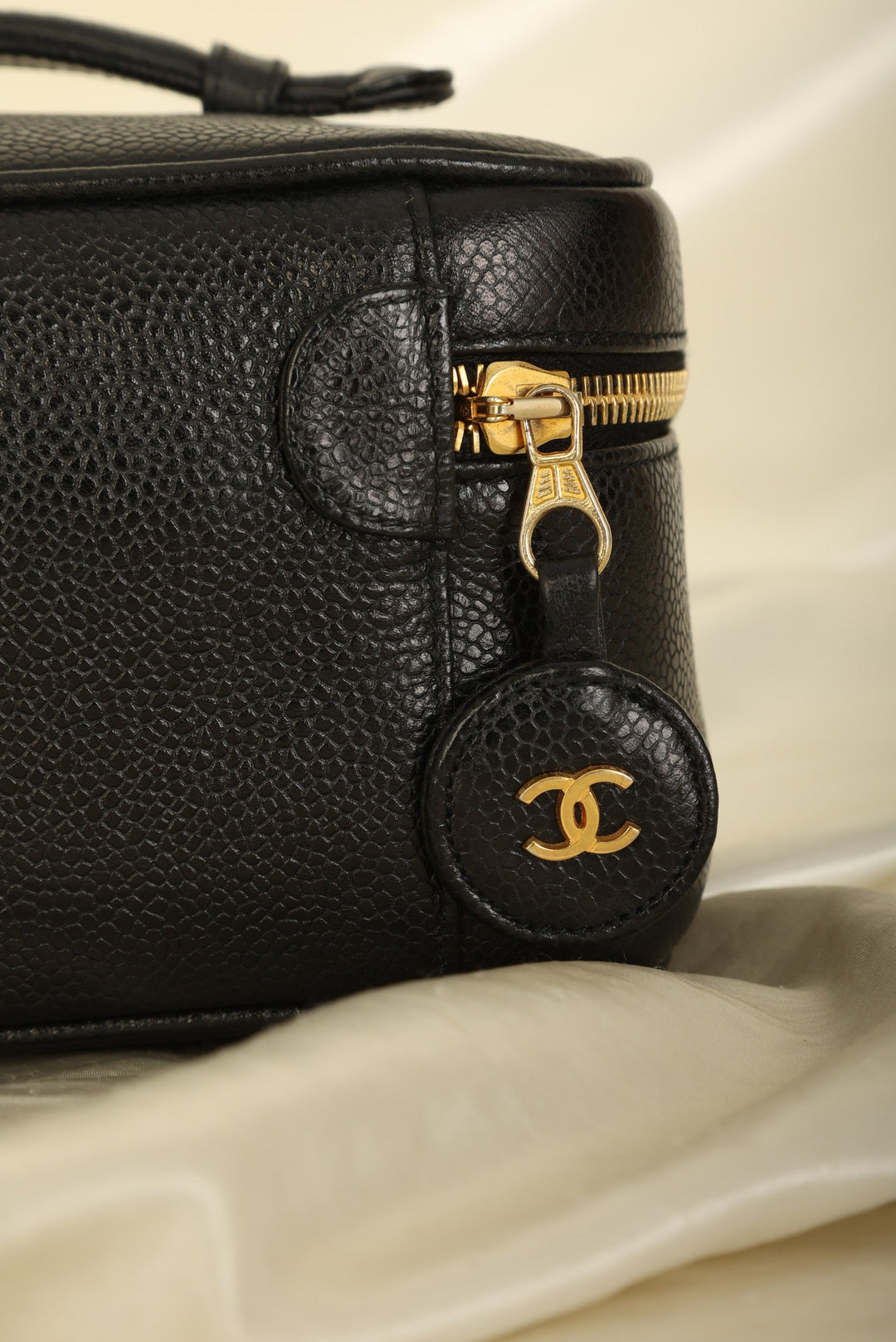 Top Quality Chanel Caviar Mini Timeless Vanity