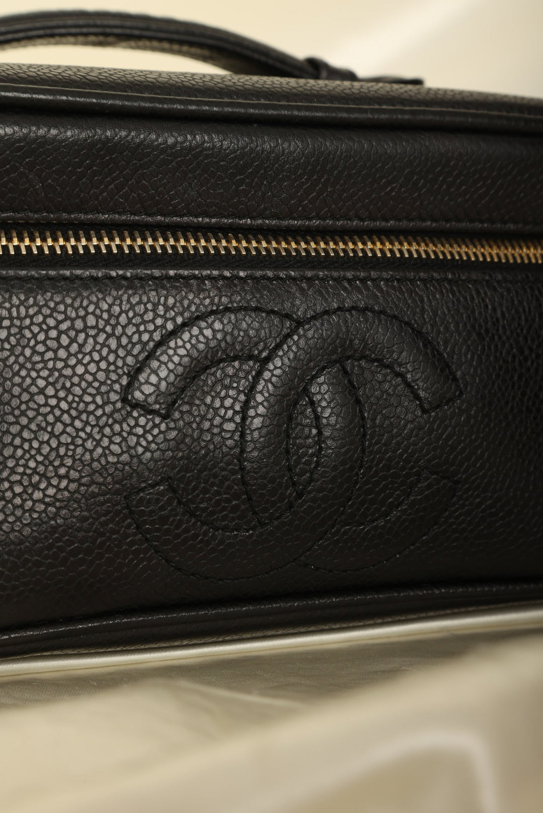 Top Quality Chanel Caviar Mini Timeless Vanity