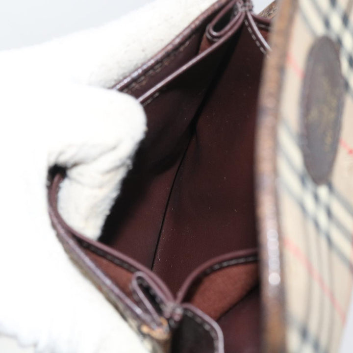 BURBERRY Nova Check Clutch Bag
