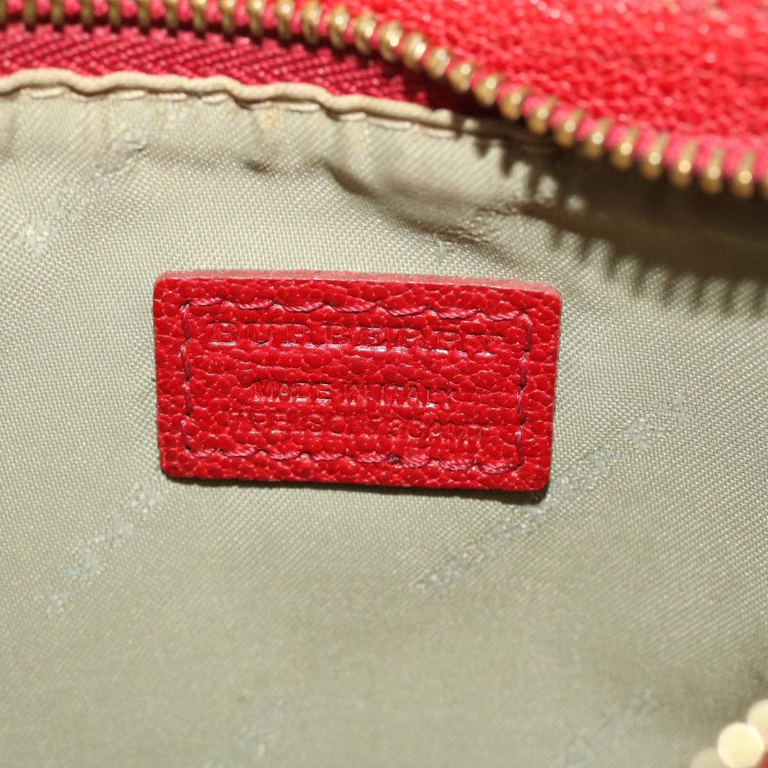 Burberry Haymarket Clutch Bag