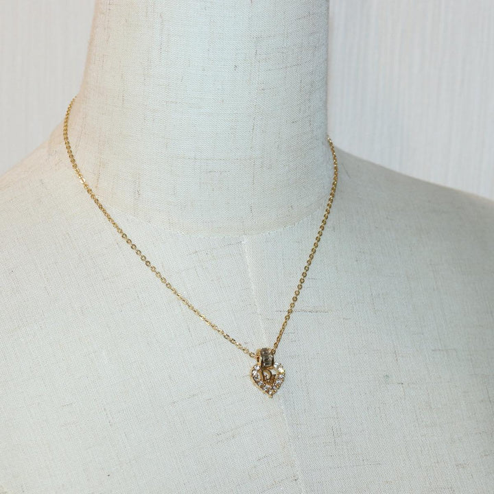 Top quality Dior Coeur pave Necklace