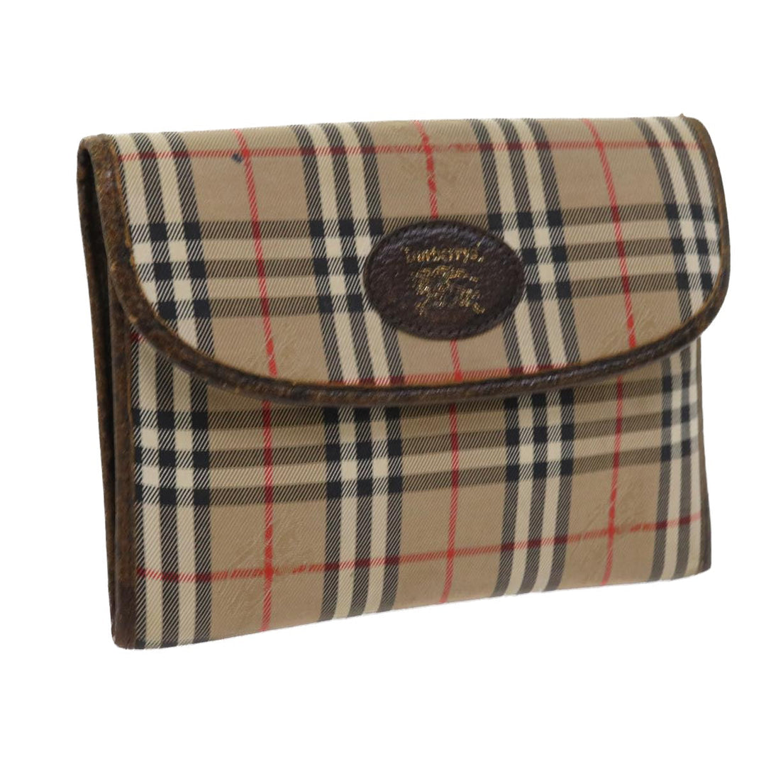 BURBERRY Nova Check Clutch Bag